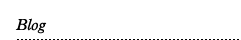 Blog